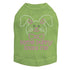 Some Bunny Loves Me Pink Rhinestone Dog Tank