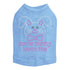 Some Bunny Loves Me Pink Rhinestone Dog Tank