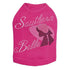 Southern Belle Rhinestone Dog Tank