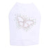 Sparkle Butterfly Rhinestone Dog Tank