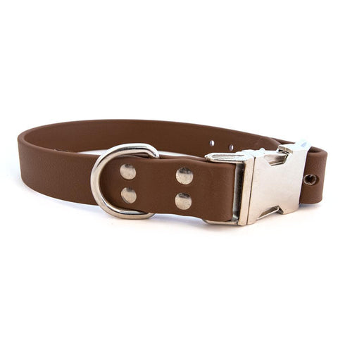 Sparky's Choice Side-Release Dog Collar Brown