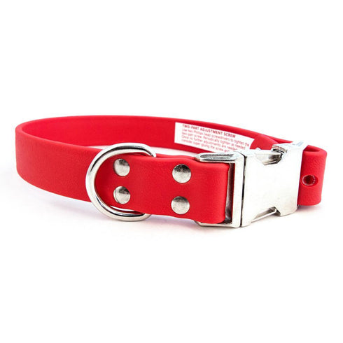 Sparky's Choice Side-Release Dog Collar Red