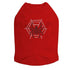 Spider Web Rhinestone Dog Tank