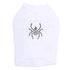 Spider Web Rhinestone Dog Tank