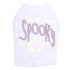 Spooky Glow in the Dark Eyes Rhinestone Dog Tank
