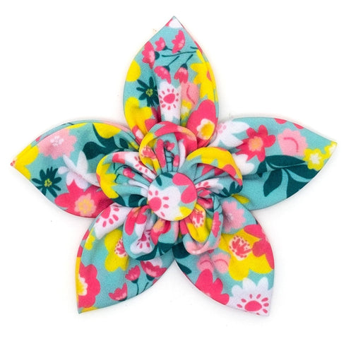 Spring Bouquet Dog Collar Flower