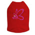 Spring Butterfly Rhinestone Dog Tank