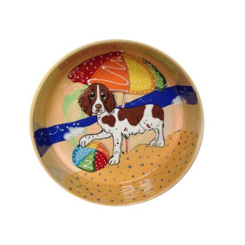 Springer Spaniel 4 Dog Bowl