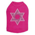 Star Of David Rhinestone Dog Tank