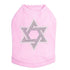 Star Of David Rhinestone Dog Tank