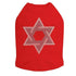 Star Of David Rhinestone Dog Tank
