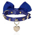 Stardust Dog Collar Blue