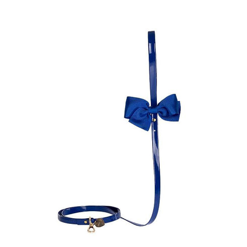 Stardust Dog Leash Dark Blue