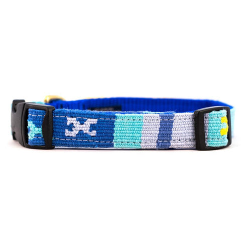Starry Day Island Side Release Dog Collar