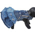 Studded Rhinestone Blue Denim Designer Dog Dress
