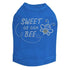 Sweet As Can Bee Rhinestone Dog Tank