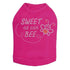 Sweet As Can Bee Rhinestone Dog Tank