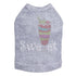 Sweet Parfait Rhinestone Dog Tank