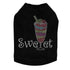Sweet Parfait Rhinestone Dog Tank
