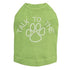 Talk To The Paw Rhinestone Dog Tank
