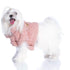 Teddy Biker Dog Coat Pink