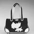 Terrier Rescue Me Tote Faux Leather Dog Carrier Black