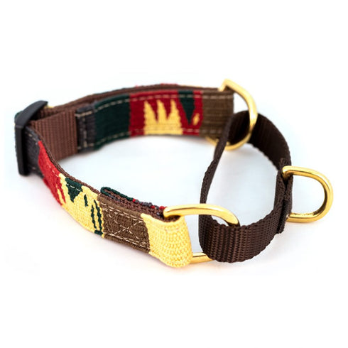 Traditional Earth Martingale Dog Collar