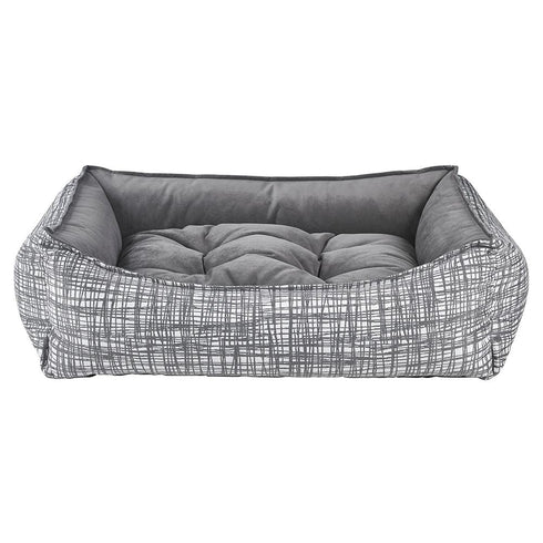 Tribeca Micro Jacquard Scoop Dog Bed