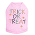 Trick Or Treat Candy Corn Rhinestone Dog Tank