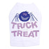 Trick Or Treat Glitter Spider Rhinestone Dog Tank