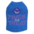 Trick Or Treat Glitter Spider Rhinestone Dog Tank