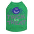 Trick Or Treat Glitter Spider Rhinestone Dog Tank
