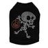 Trick Or Treat Skeleton Rhinestone Dog Tank