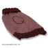 Turtleneck Dog Sweater Plum