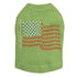 USA Flag Rhinestone Dog Tank