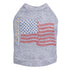 USA Flag Rhinestone Dog Tank