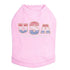 USA Rhinestone Dog Tank