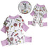 Ultra Soft Minky Sweet Candies Dog Pajamas Medium
