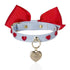 Valentine Dog Collar Blue