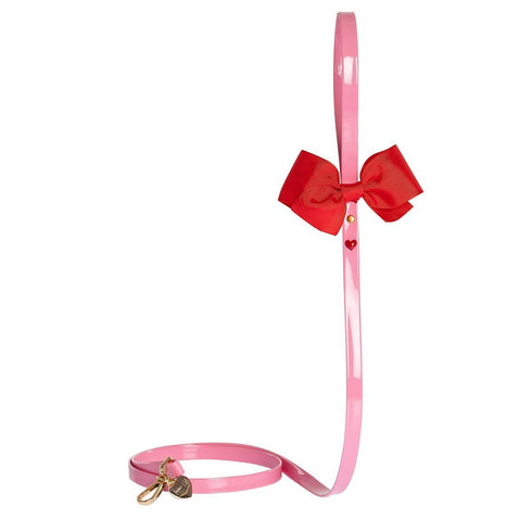 Valentine's Dog Leash Pink