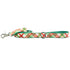 Velvet Essential 1" Dog Collar Christmas Plaid Cream