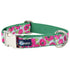 Velvet Essential Dog Collar Bold Poppies