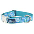 Velvet Essential Dog Collar Teal Tie-Dye