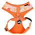Vinca Dog Harness A Orange Medium