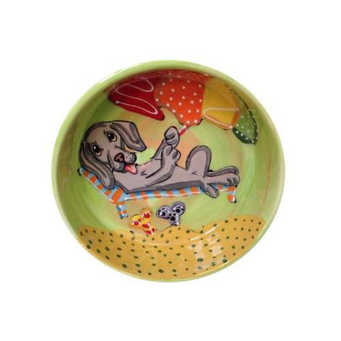 Weimaraner 2 Dog Bowl