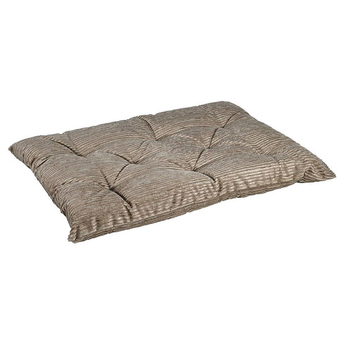 Wheat Microvelvet Tufted Cushion Dog Crate Mat