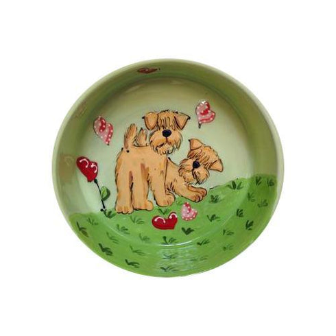 Wheaten Terrier 17 Dog Bowl