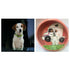 Whimsical Custom Portrait Dog Bowl