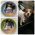 Whimsical Custom Portrait Dog Bowl