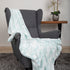 Whisper Dog Blanket Aqua